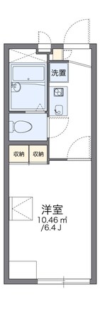 レオパレススカイピア２１の物件間取画像